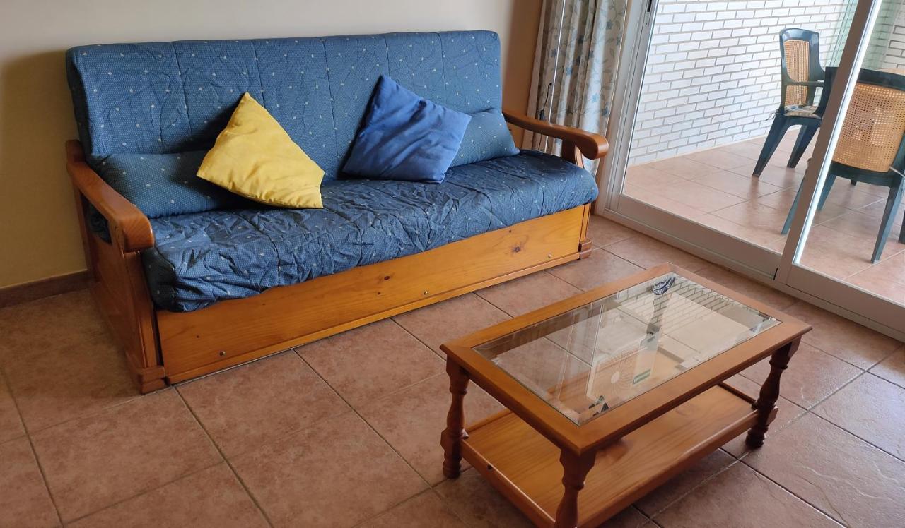 Apartamento en la playa con piscina Peñíscola Exterior foto