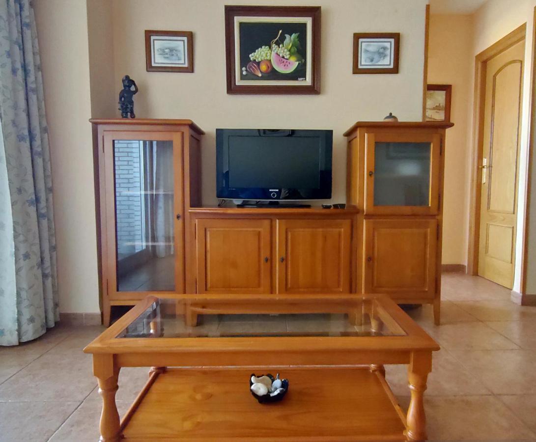 Apartamento en la playa con piscina Peñíscola Exterior foto