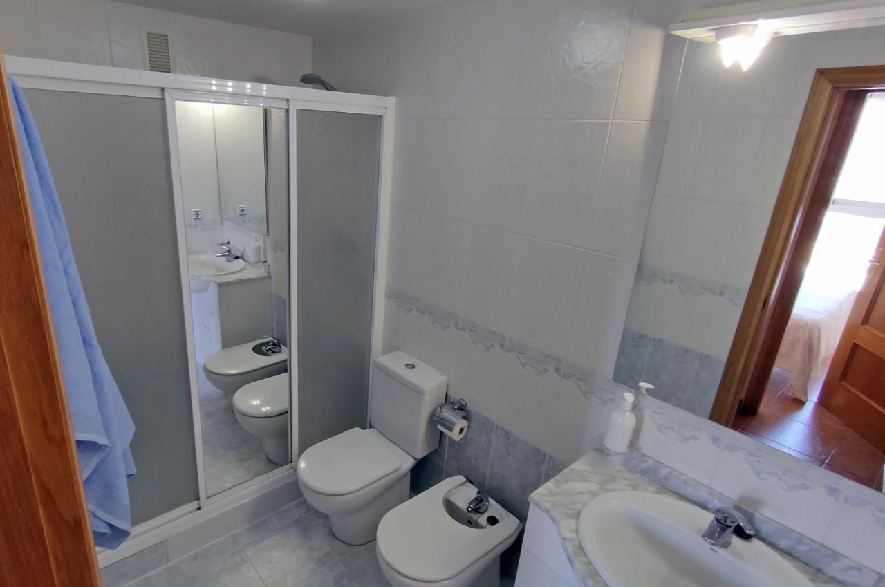 Apartamento en la playa con piscina Peñíscola Exterior foto