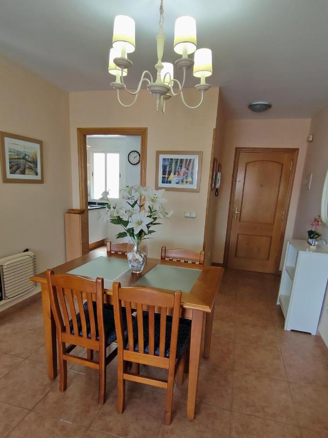 Apartamento en la playa con piscina Peñíscola Exterior foto